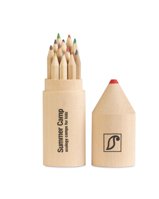 Set de 12 lápis de madeira    