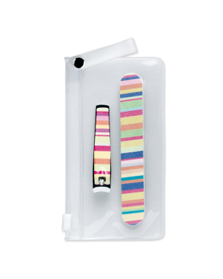 Ser de manicure em bolsa PVC