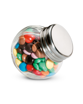 Chocolates em pote de vidro   