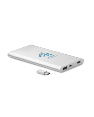 Power bank 4000 mAh com type-C