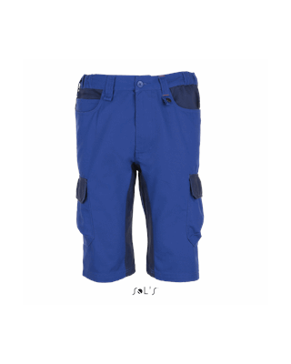 BERMUDAS DE TRABALHO BICOLORES PARA HOMEM IMPULSE PRO