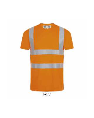 T-SHIRT COM FAIXAS DE ALTA VISIBILIDADE MERCURE PRO