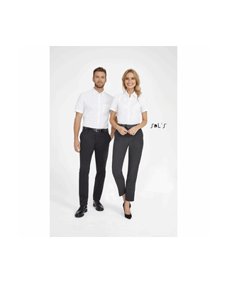 CAMISA OXFORD DE MANGA CURTA PARA HOMEM BRISBANE FIT