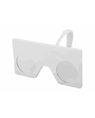 Mini-óculos de realidade virtual com clipe "Vish"