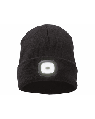 Mighty LED knit beanie, Black